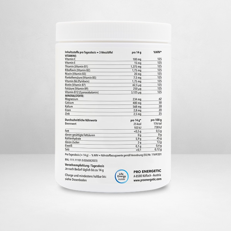 ProEnergetic ISOmove Mineral-Vitamin-Drink, 400g