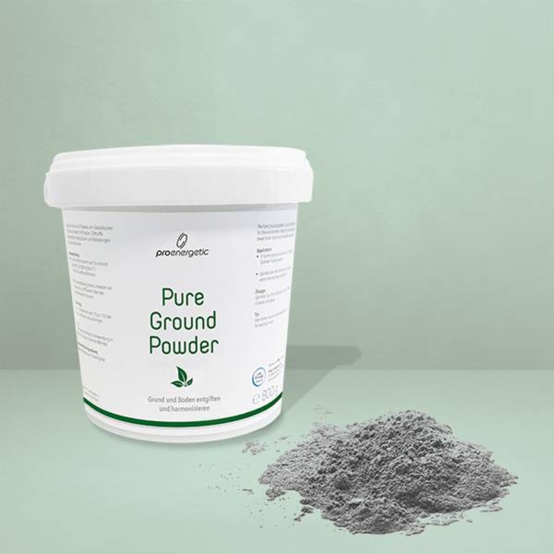 Pro Energetic Pure Ground Powder, 800g Pulver grau