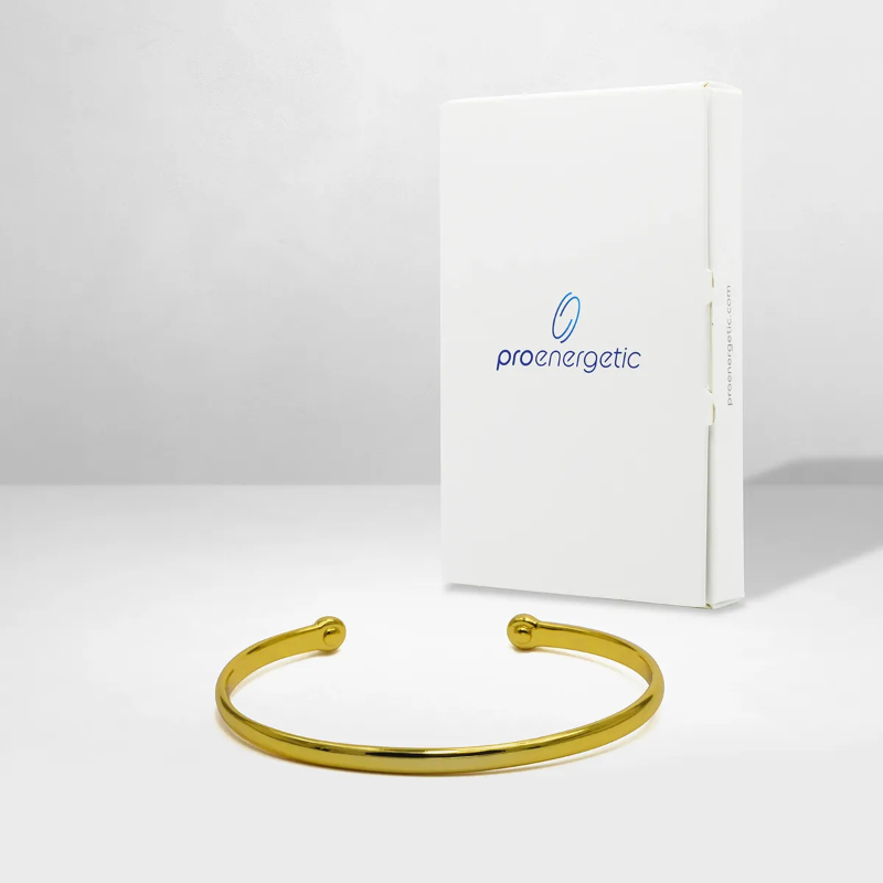 Pro Energetic | Vitality Bangle gold, vs, Verpackung