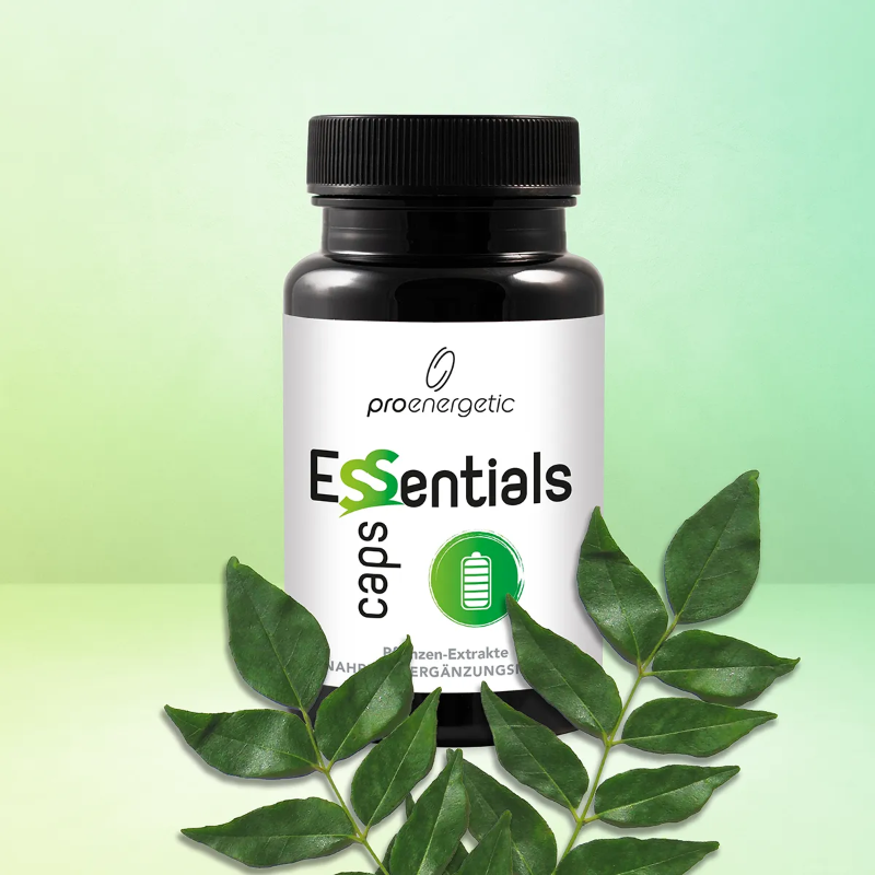 Pro Energetic | Essentials Caps, 60 Stück, Blüte