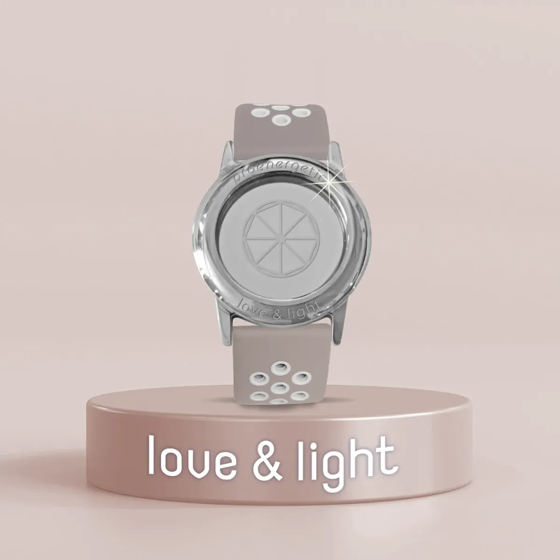 Pro Energetic | Love & Light Case+Band (silicone) white/mud